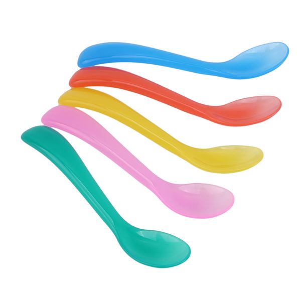 

baby spoons feeding dishes tableware for children flatware cutlery spoon plastic tools for patchwork lot soup ladle