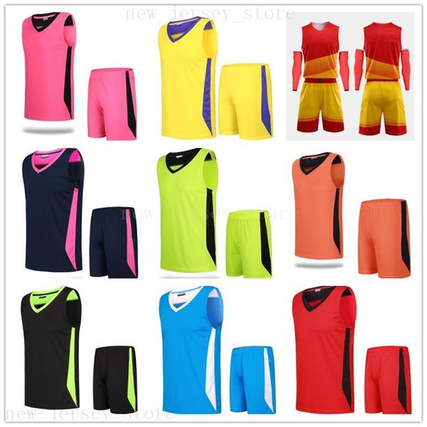

customize any name any number man women lady youth kids boys basketball jerseys sport shirts as the pictures you offer zz0419, Black;red