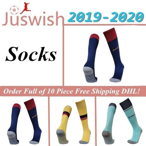 

2019 2020 barcelona messi and kids soccer socks 19 20 griezmann f.de jong maillot de foot socks barcelona messi soccer socks, Black
