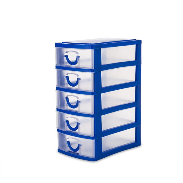 2019 Practical Detachable Diy Desktop Jewelry Storage Box Plastic