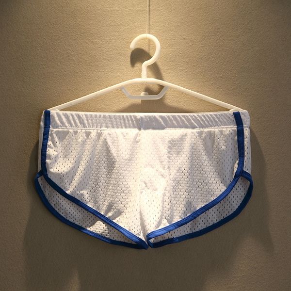 

27avj мужское нижнее белье брюки шорты и брюки нижнее белье сетка arlo брюки свободные большой размер удобные дышащие спортивные персонализи, Black;white