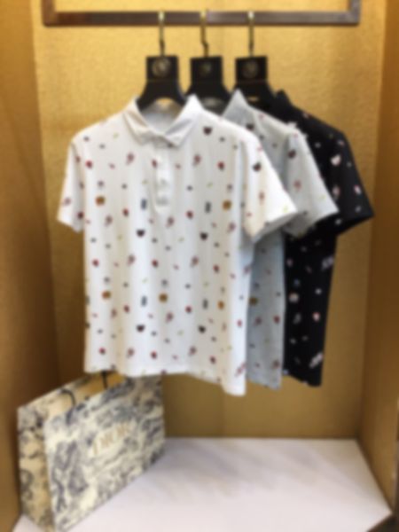 

new g summer designer women men polo shirts fashion luxury mens polo t-shirts casual brand tees girls short sleeve polos shirt 20062908t, White