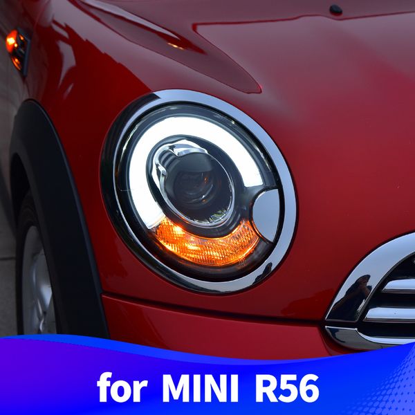 

фара ассамблея для mini cooper r56 2006-2013 светодиодных фар дневного света ксеноновых ламп