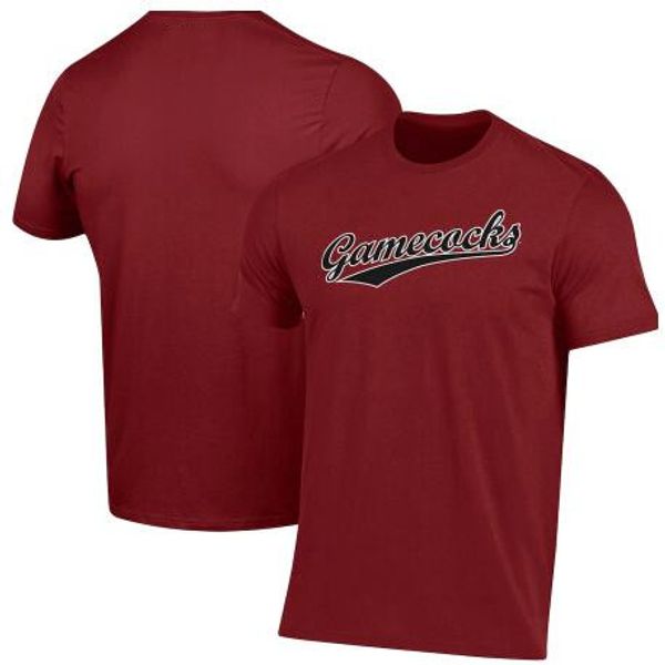 

south carolina gamecocks round collar t-shirt mens designer t shirt casual short sleeves fashion printing tees, Gray;blue