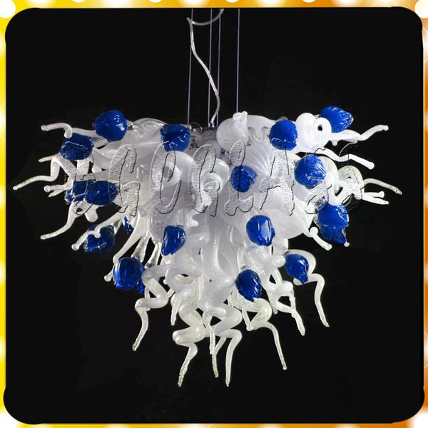

customized white hand blown glass chandelier light home decoration hanging led modern art designed modern art deco glass chandelier for sale