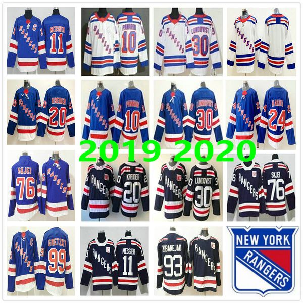 

прошитой нью-йорк рейнджерс хоккей джерси панарин 24 kaapo kakko хенрик лундквист messier крис крайдер уэйн гретцки брейди скжей, Black;red