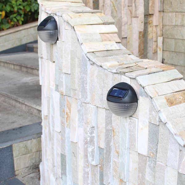 

завод оптовой продажи новые солнечные фонари 6led открытый пейзажный сад огни водонепроницаемый сад ступенчатые настенные лампы фонари