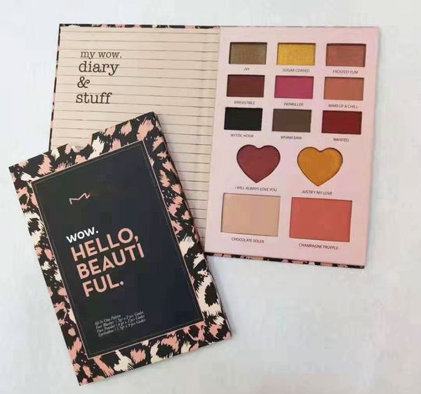 

In tock m eye hadow palette makeup 13color my wow diary tuff eye hadow palette dhl hipping