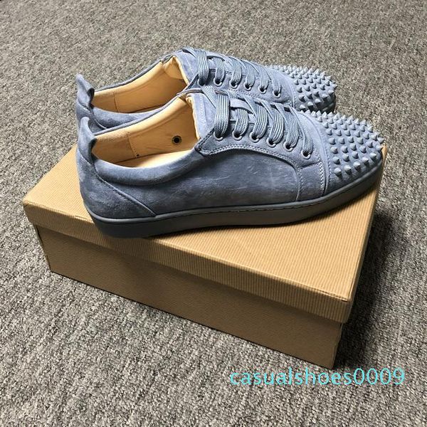 

low red bottom sneakers for mens luxury black leather fashion casual mens women shoes designer causal shoes wholesale size 35-45 09c