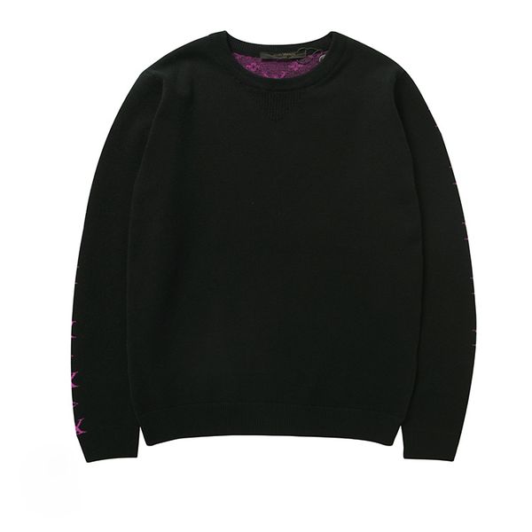 

designer sweaters long sleeve mens l fashion brand autumn spring letters luxury clothing letter embroidery pullover sweater casual coat, White;black