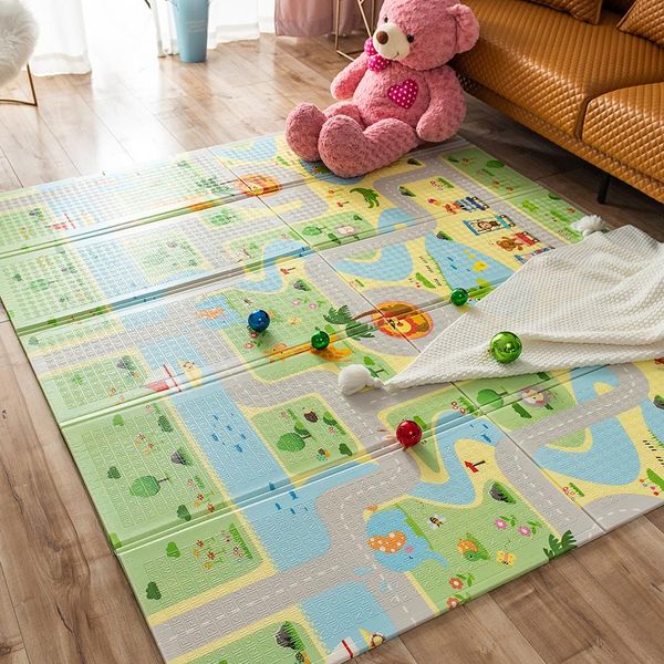

infantrain baby play mat kids rug infant crawling mat foldable child playing mat baby floor carpet for kids room nursery playmat