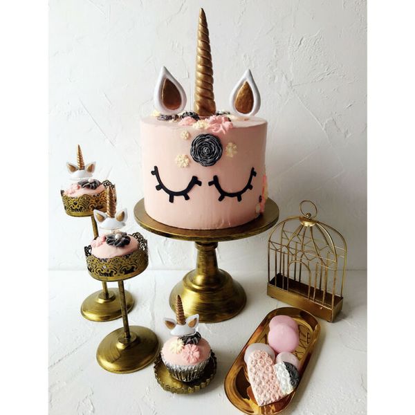 

unicorn horn birthday cupcake ers wedding baby shower party cake decoration