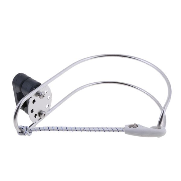

316 stainless steel horseshoe bracket life buoy ring holder & plastic mount