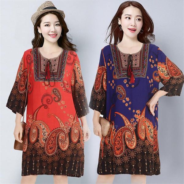 

african national style woman dashiki dress 2020 summer plus size print bazin casual africa blouse party beach wear for lady, Red