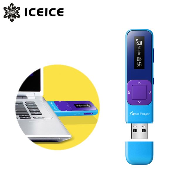 

iceice mini usb mp3 music sport media hifi player portable with screen radio fm video 8 gb small lossless hi fi mp 3 real flac