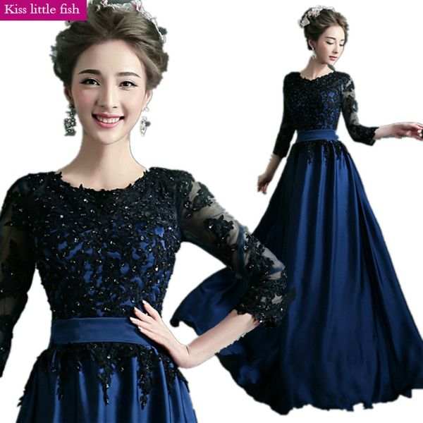 

10097 long evening dress new arrival formal dresses mother of the bride dresses, White;black