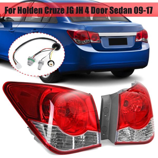 

rear tail light with wire harness for holden for cruze jg jh 4 door sedan 2009-2017 brake lamp tail light lamp