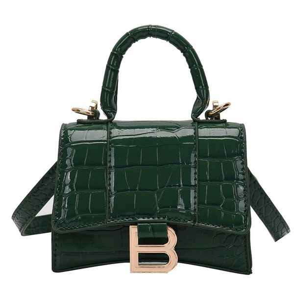 

женщины маленький крокодил шаблон сплошной цвет искусственная кожа crossbody сумки 2020 лето леди плеча сумки женские простые сумки q-653