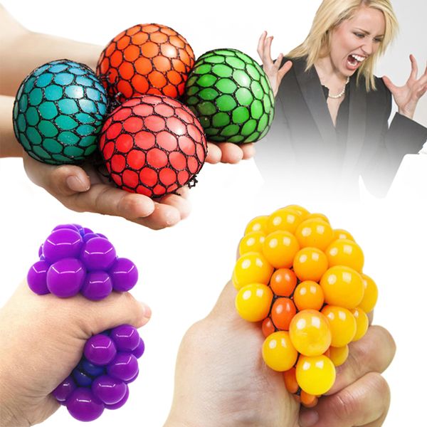 

funny 6.5cm/5.5cm stress ball novetly squeeze ball hand wrist exercise antistress slime ball toy funny gadgets squishy toys