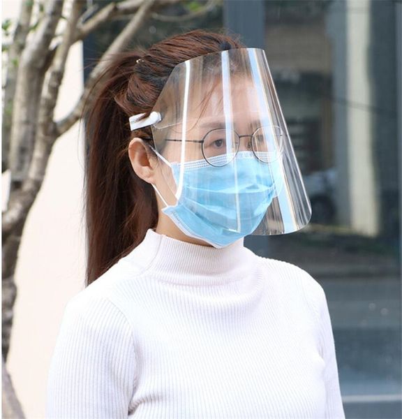 

hd clear transparent anti-fog dust virus protective face mask kids face protection multi-function oil-splash proof mask e22904