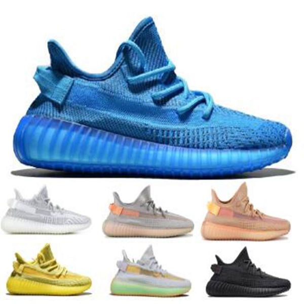 

antlia true form clay glow static hyperspace grey kanye west v 2 running shoes sneakers 2019 luxury designer new mens women zapatilla shoes, White;red