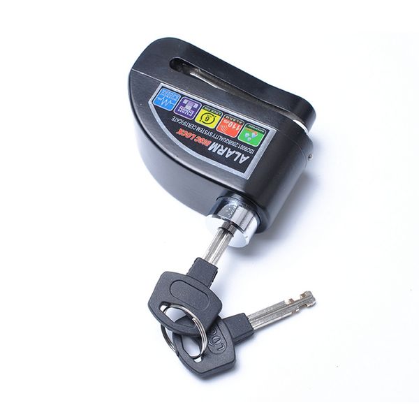 

motorcycle scooter bicycle anti-theft wheel brake lock safety alarm auto replacement parts motorcycle lock alarm system