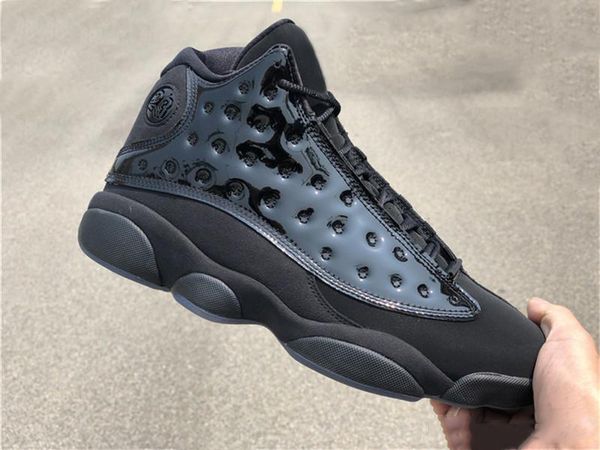 

est 2019 13 cap and gown black suede mens basketball shoes blackout real carbon fiber 414571-012 authentic sneakers size 7-13, White;red