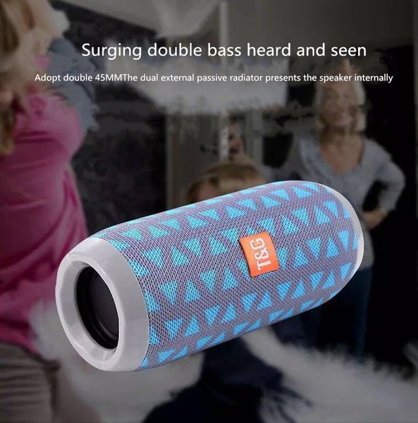 

outdoor portable bluetooth speaker dual speaker subwoofer hands-talk mini speaker