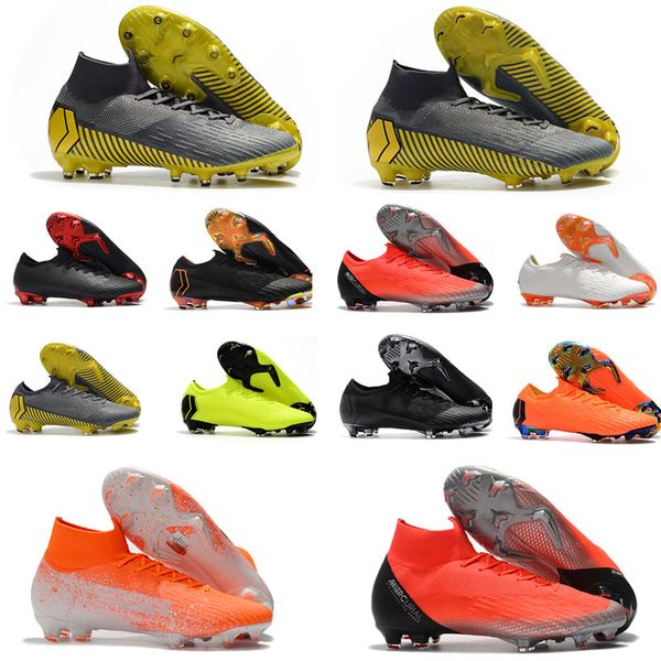 

Мужские футбольные бутсы Mercurial Superfly VI 360 Elite FGKJ 6 XII 12 CR7 Neymar FG футбольные бутсы Crampons d
