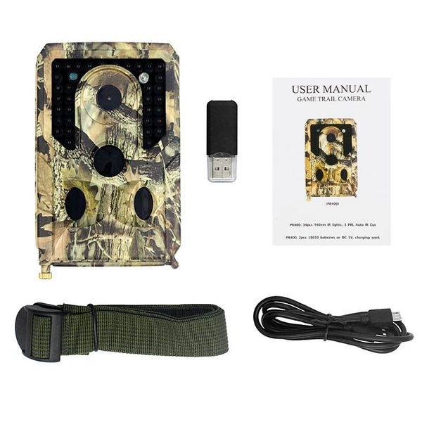 

pr400 hunting camera 12mp 1080p infrared camera night vision wildlife scouting cameras infrared hunting trail cameras