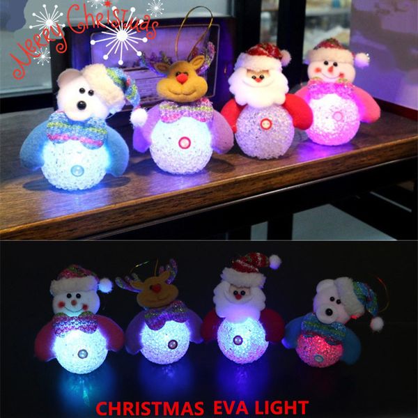 

christmas led light dolls decor kids gifts xmas tree standing figurines ornament can csv