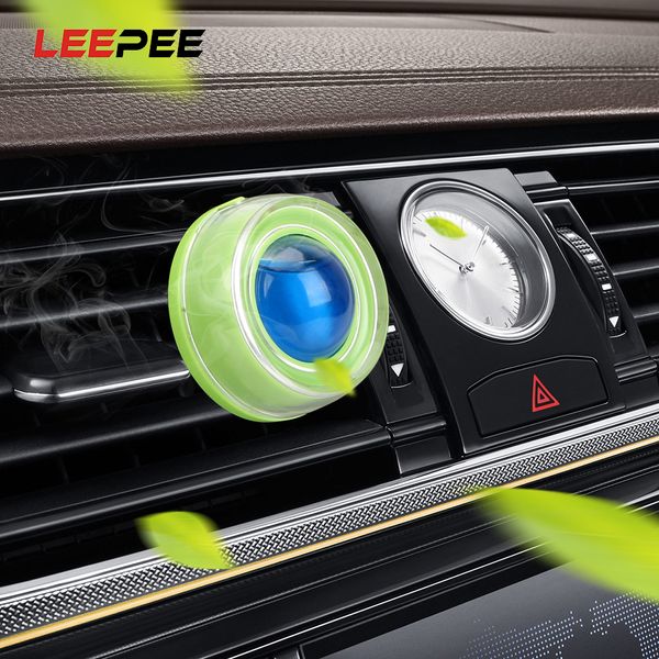 

leepee auto outlet perfume liquid perfume diffuser essential oil air conditioner vent clip car-styling car air freshener