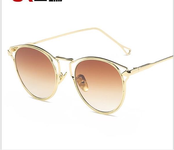 

sunglasses color film fashion arrowhead decorative sunglasses general trend sunglasses for men and women, White;black