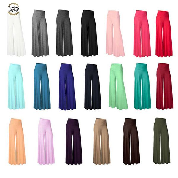 

2019 new summer trousers women for pants plus size high waist black white pants female loose wide leg pants large pantalon femme
