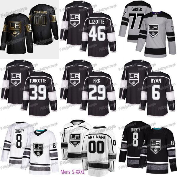 

29 Martin Frk Alex Turcotte Los Angeles Kings Drew Doughty Joakim Ryan Anze Kopitar Blake Lizotte Dustin Brown Jeff Carter Jonathan Quick