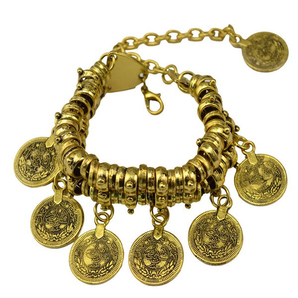 

vintage bohemian bracelet tassels bangles delicate rope chain bracelets punk hand cuff adjustable big bracelet for women bangles, Black