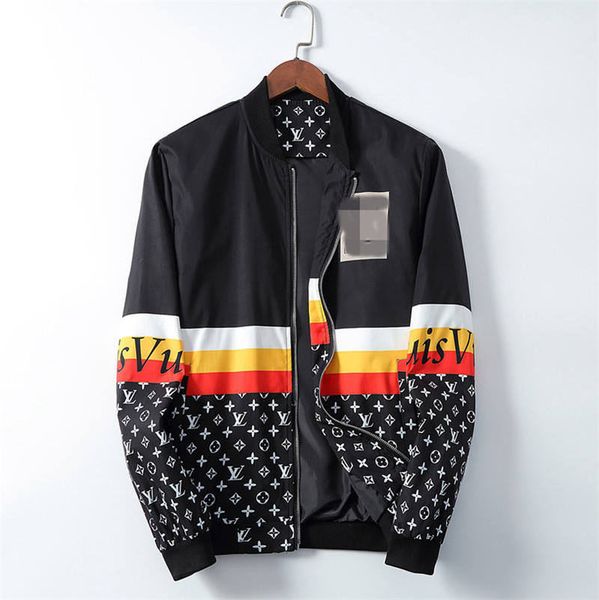 

designer jacket mens fashion medusa coat jackets with white collar 2020 new men's brand designer jacket coat men casual coat, Black;brown