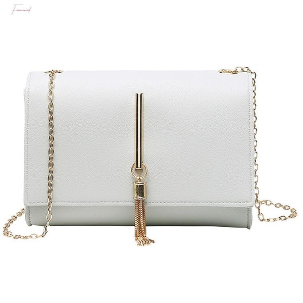 

lady shoulders tassel package letter purse mobile phone messenger bag large capacity bag ladies leather handbags ll