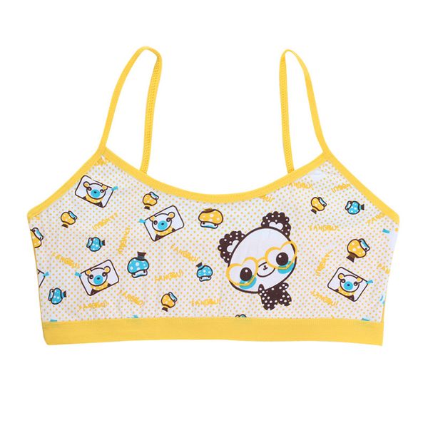 

teenager tank for girls cotton kids underwear model cartoon kids singlets children camisole baby bras for young undershirt, Camo