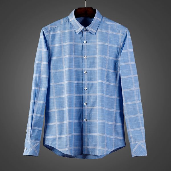 

cotton shirt male long sleeve spring thin youth tide card shear standard leisure repair plate shirt mc116, White;black