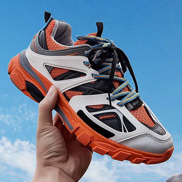 

release track 3.0 tess s paris men gomma maille black women triple s clunky sneakers casual shoes designer shoes size 36-44