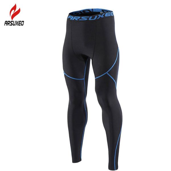 

arsuxeo men's windproof bicycle pants cycling clothing fleece thermal bicycle cycling tights winter bike tights pants, Black;red