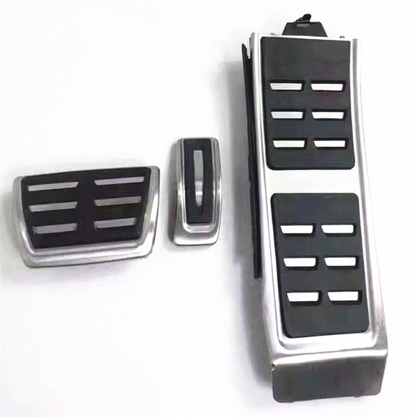 

pedals fit for a4 b8 a6 a7 a8 s4 4,a5 s5 5 8t,q5 sq5 8r fuel brake footrest pedal cover auto accessories