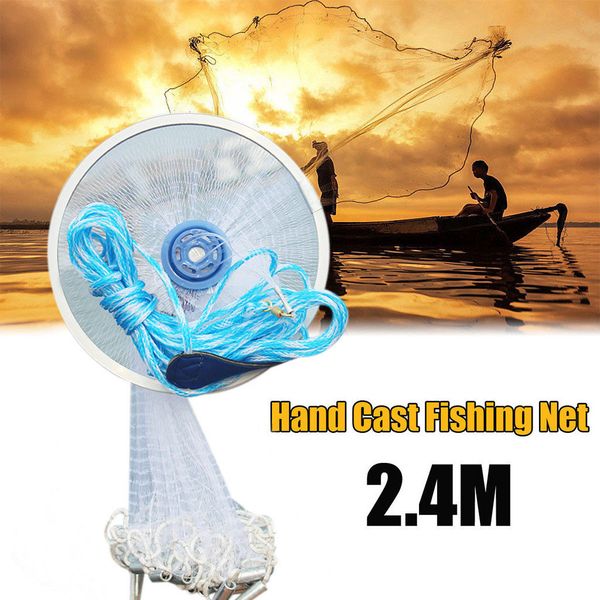 

100% magic fishing net finefish aluminum ring american catch fish network 30