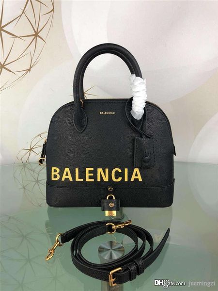 

luxury bbville handle handle bag s hand shoulder bag leather black with gold letters