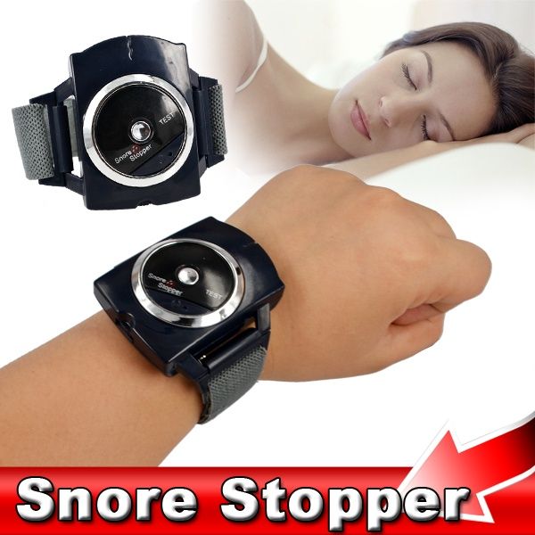 

electronic snore ser biosensor anti snoring wristband watch cessation cure solution pure sleeping night guard aid