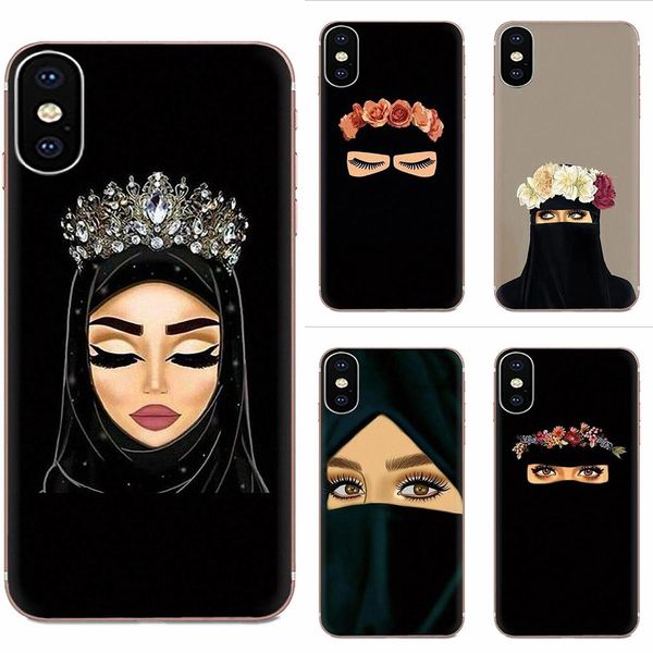 

custom soft print phone for huawei honor mate nova note 20 20s 30 5 5i 5t 6 7i 7c 8a 8x 9x 10 pro lite play muslim islamic gril eyes