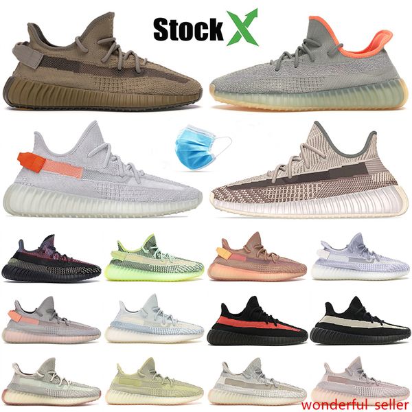 

2020 designer desert sage v2 kanye west earth cinder yecheil yeshaya men running shoes zebra cream white citrin clay flax women trainers