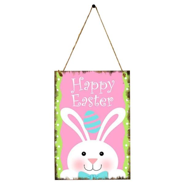 

1шт easter wall plaque пасхального подарок 40cm природные деревянные стены входы висячего совет для дома магазин двери фестиваля decor