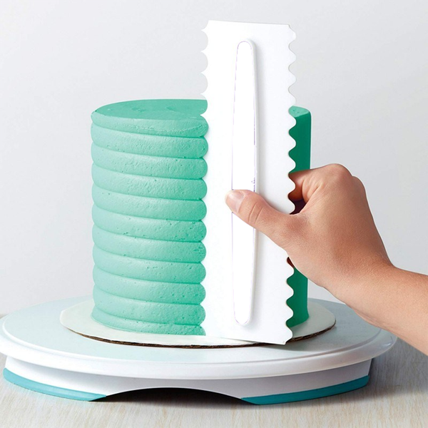 

3pcs/set cream scraper irregular teeth edge icing comb fondant spatulas cake slicer cutter baking pastry decorating tools